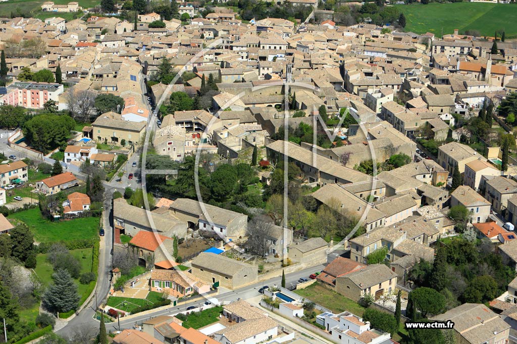 Photo arienne de Aigues-Vives