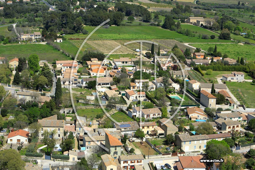 Photo arienne de Aigues-Vives