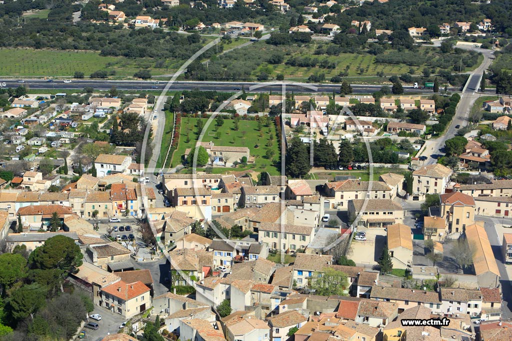 Photo arienne de Besouze