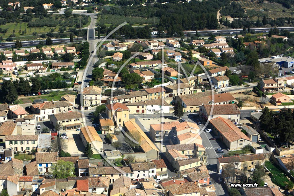Photo arienne de Besouze