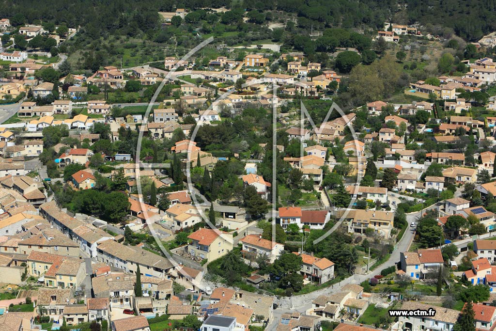 Photo arienne de Caveirac