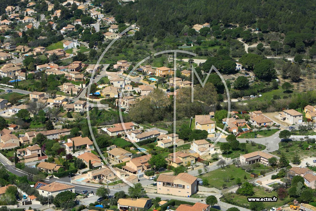 Photo arienne de Caveirac