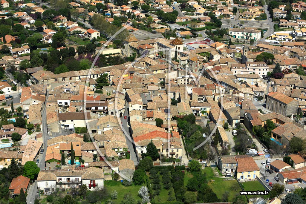 Photo arienne de Caveirac