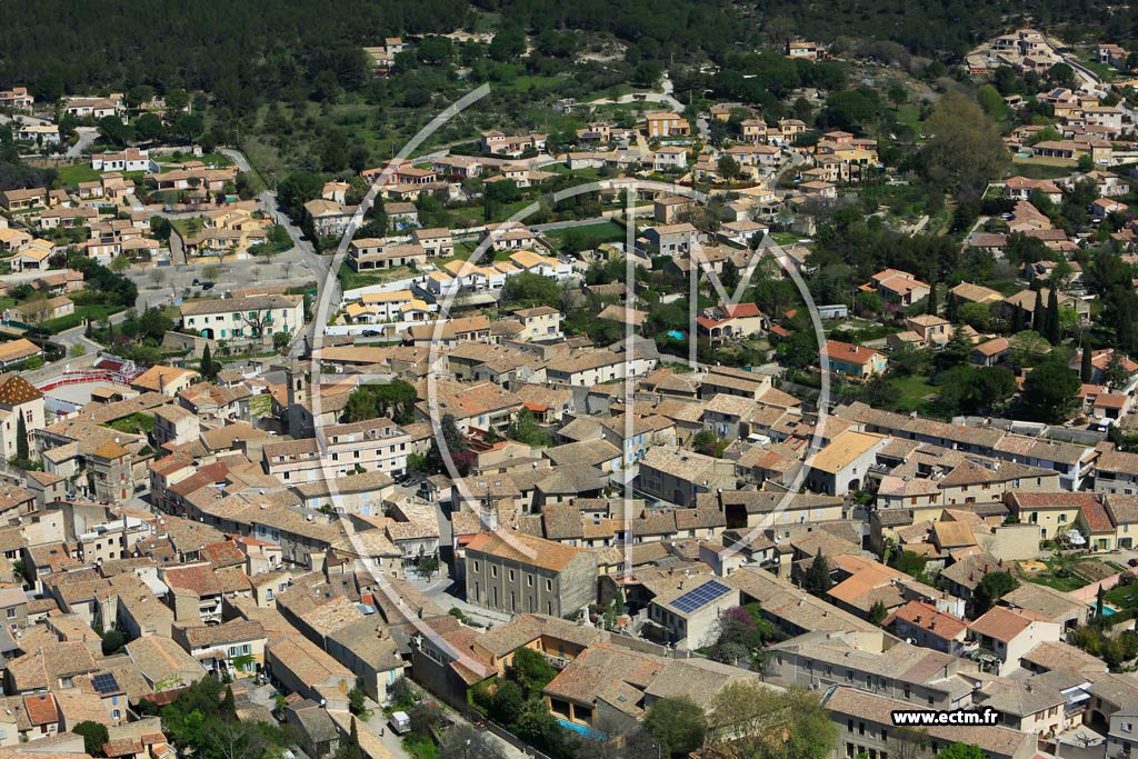 Photo arienne de Caveirac