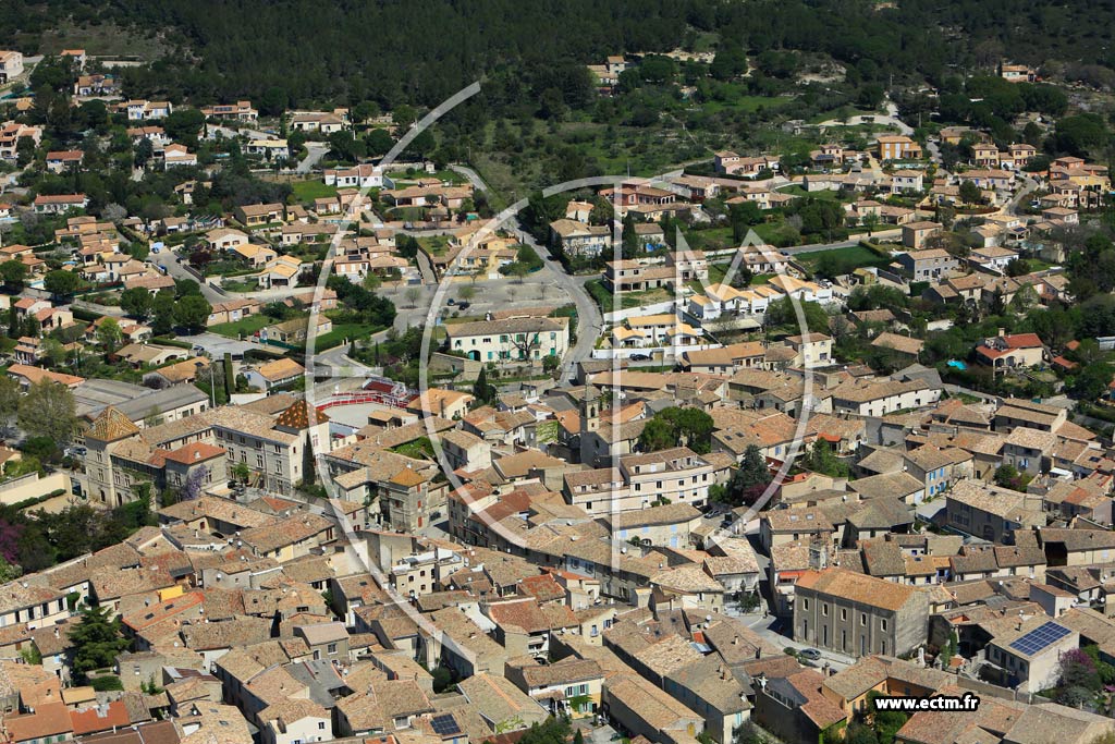 Photo arienne de Caveirac