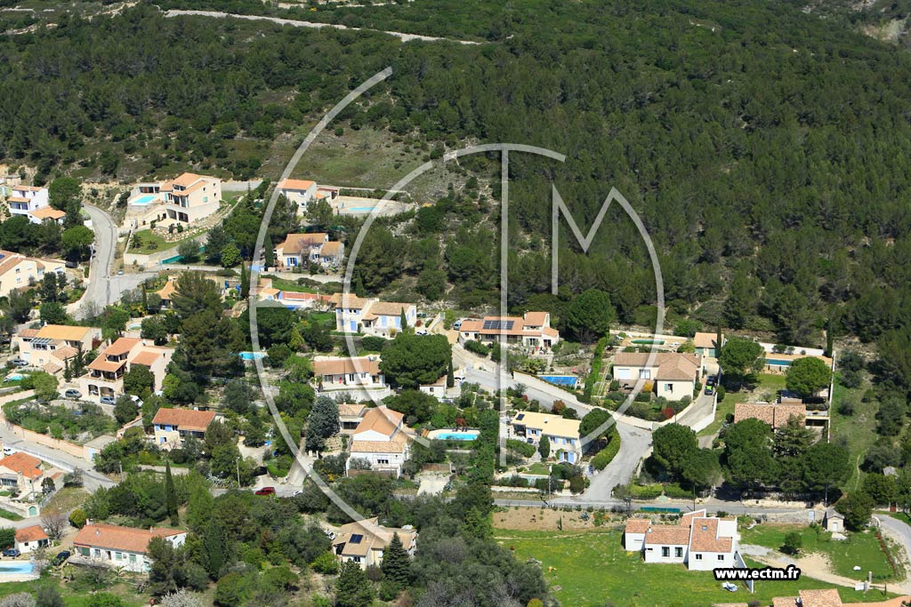 Photo arienne de Caveirac