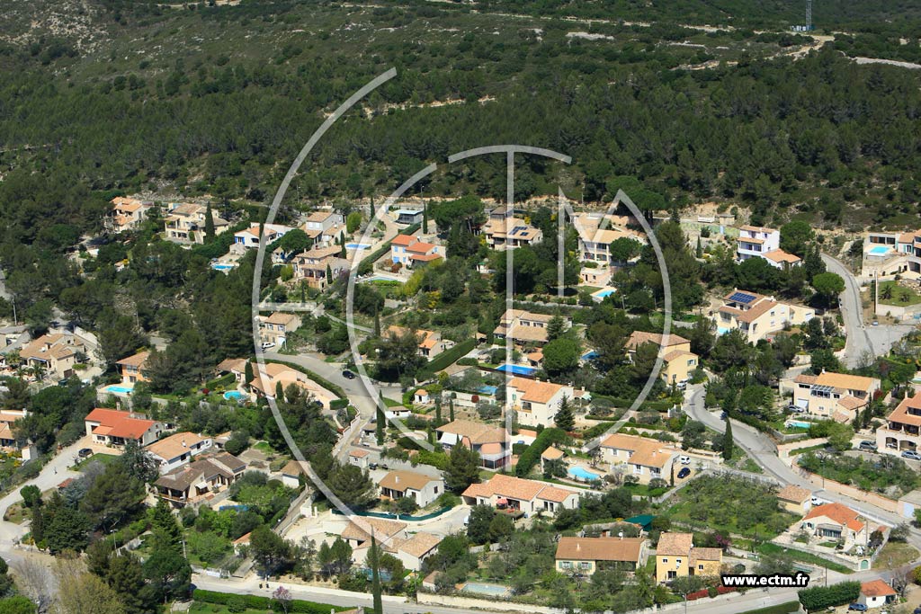 Photo arienne de Caveirac