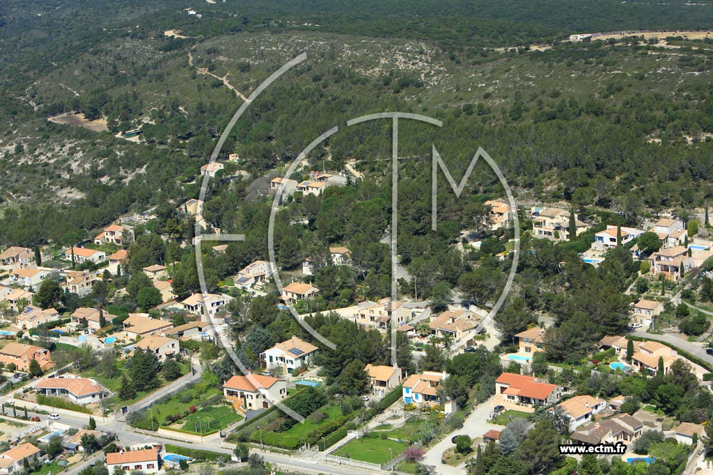 Photo arienne de Caveirac
