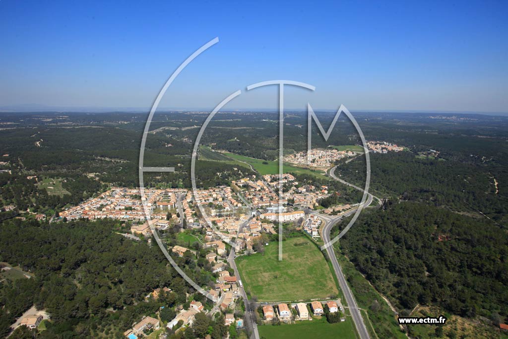 Photo arienne de Nmes (Courbessac)