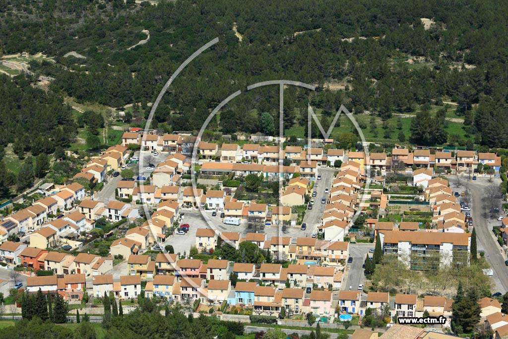Photo arienne de Nmes (Courbessac)