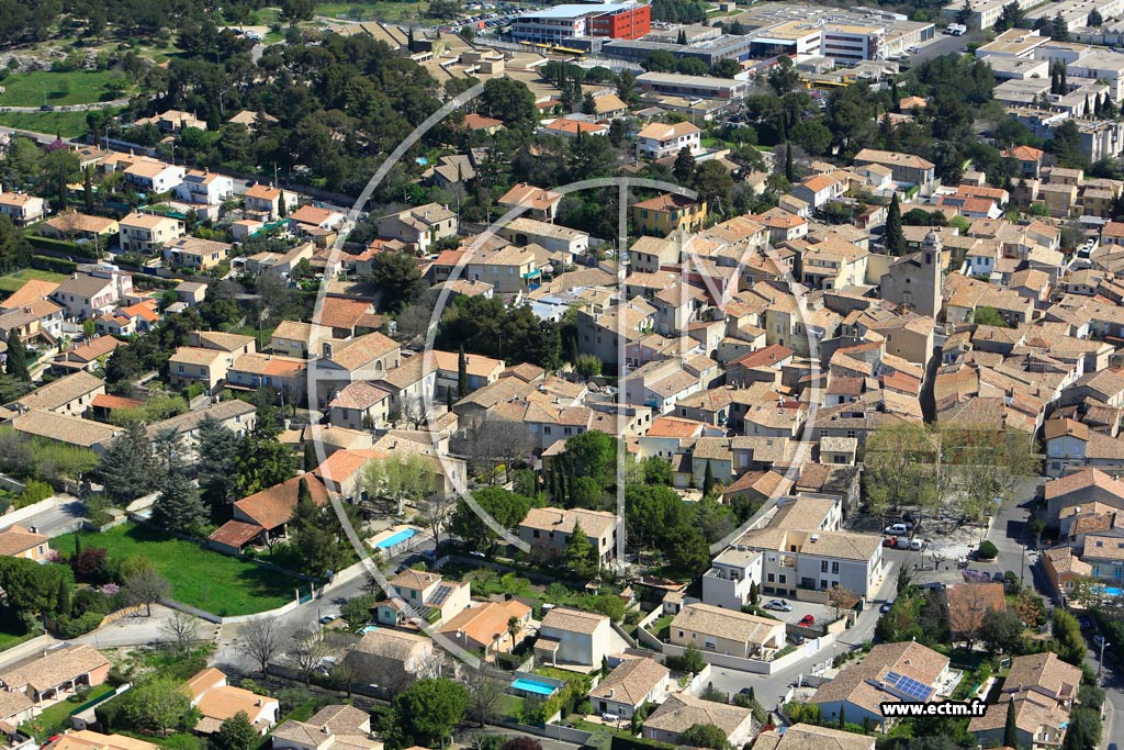 Photo arienne de Nmes (Saint-Csaire)