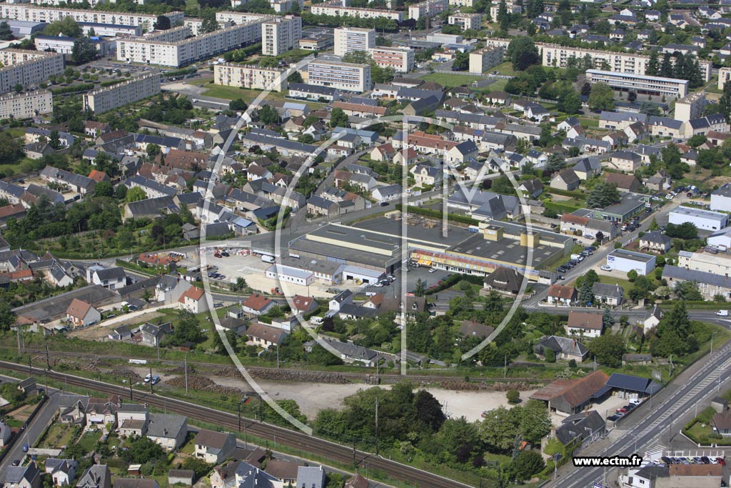 Photo arienne de Blois (Bel-Air)