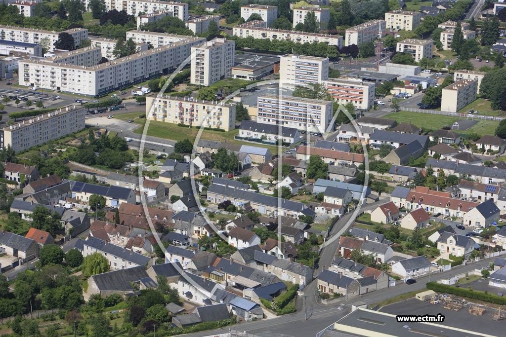 Photo arienne de Blois (Bel-Air)