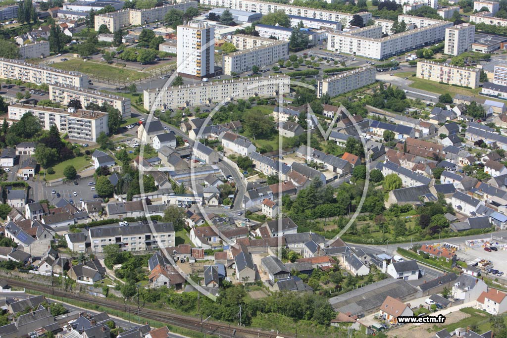Photo arienne de Blois (Bel-Air)