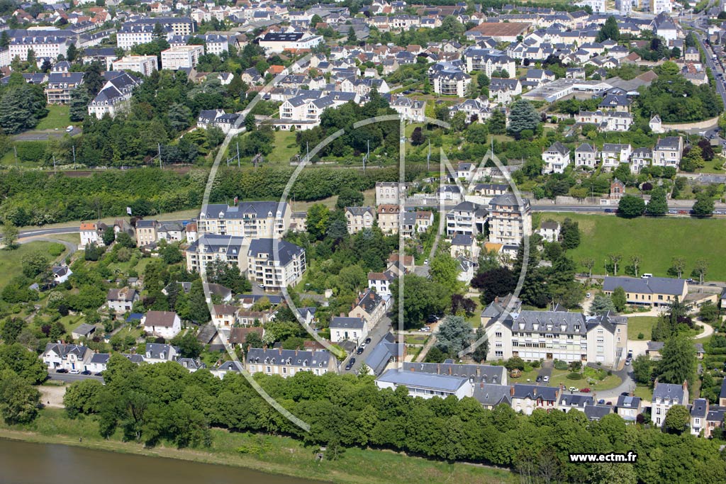 Photo arienne de Blois (Foix-Saulas)