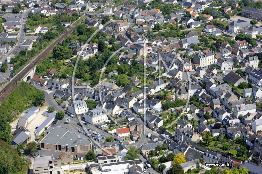Photo arienne de Blois (Hautes Granges)