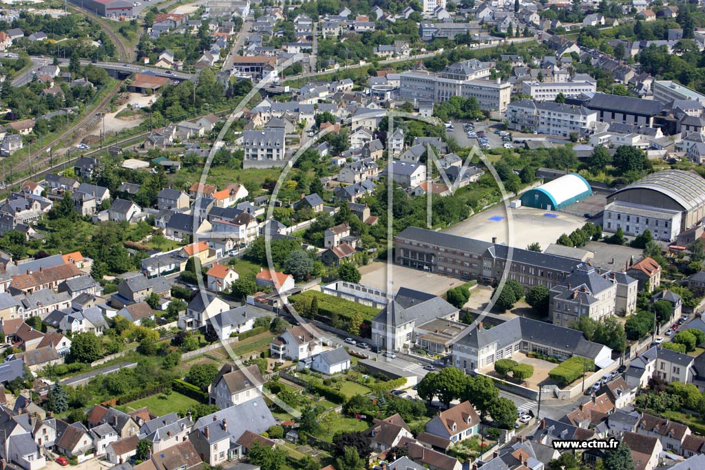 Photo arienne de Blois (Hautes Granges)