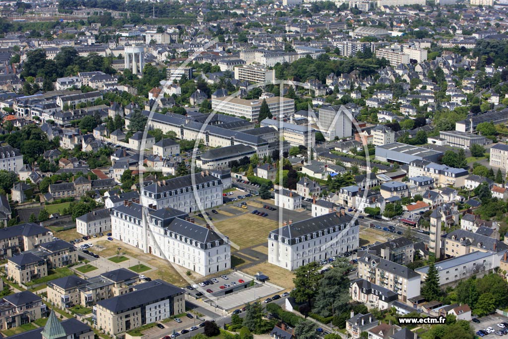 Photo arienne de Blois (Maunoury)