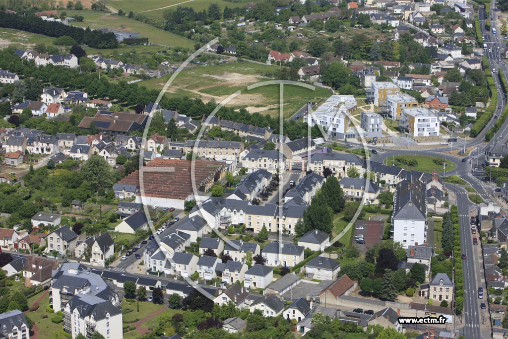 Photo arienne de Blois (Mdicis)