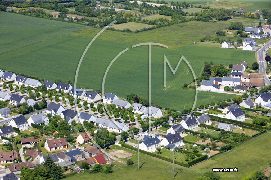 Photo arienne de Blois (Pinonnire)