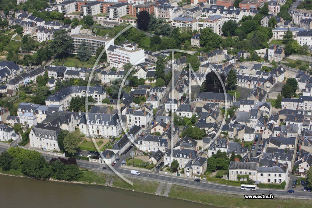 Photo arienne de Blois (Saint-Nicolas)
