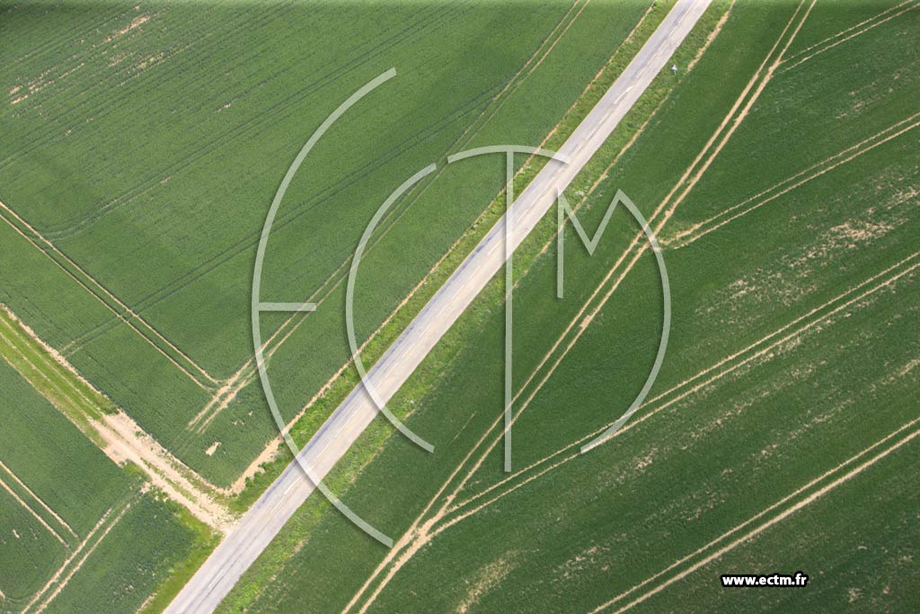 Photo arienne de Champigny-en-Beauce (Villegrimont)