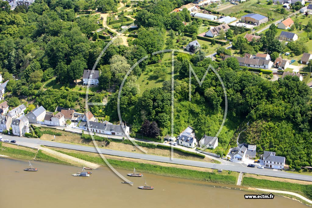 Photo arienne de Chaumont-sur-Loire