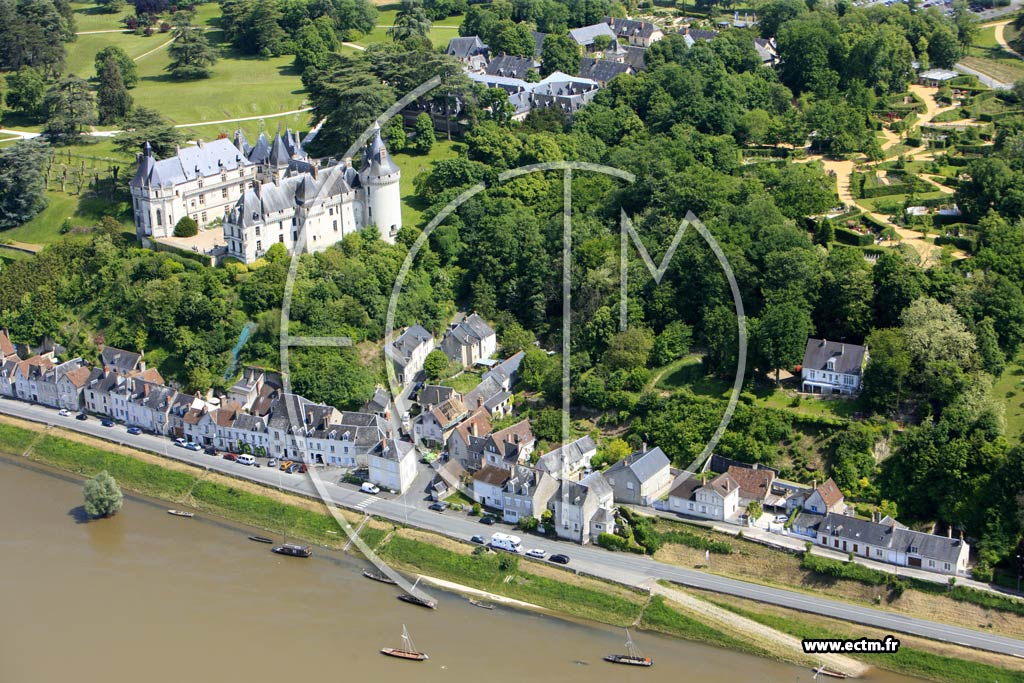 Photo arienne de Chaumont-sur-Loire