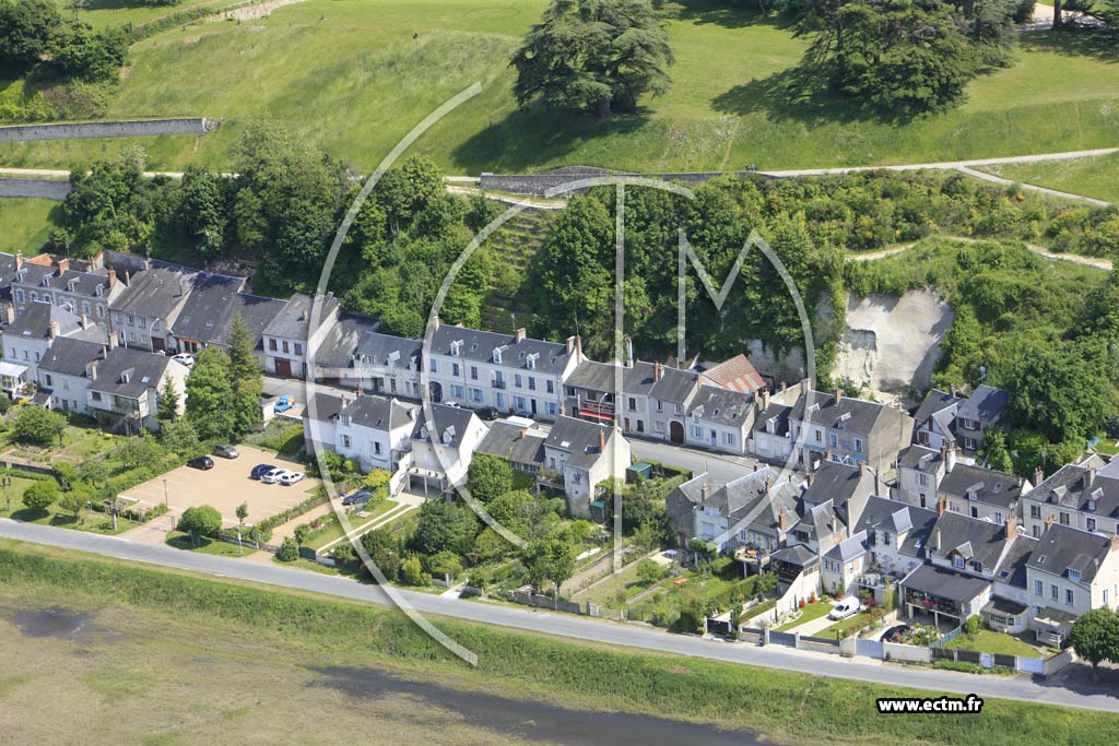 Photo arienne de Chaumont-sur-Loire