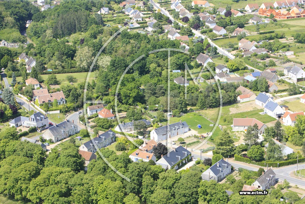 Photo arienne de Chaumont-sur-Loire