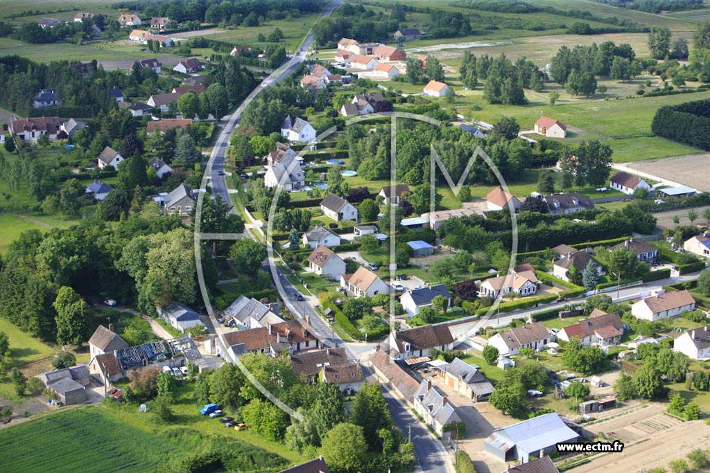 Photo arienne de Chitenay