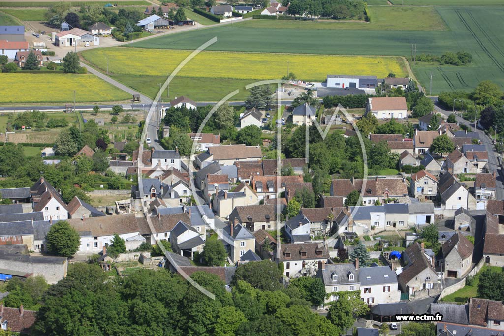 Photo arienne de Cour-sur-Loire (Le Vivier)