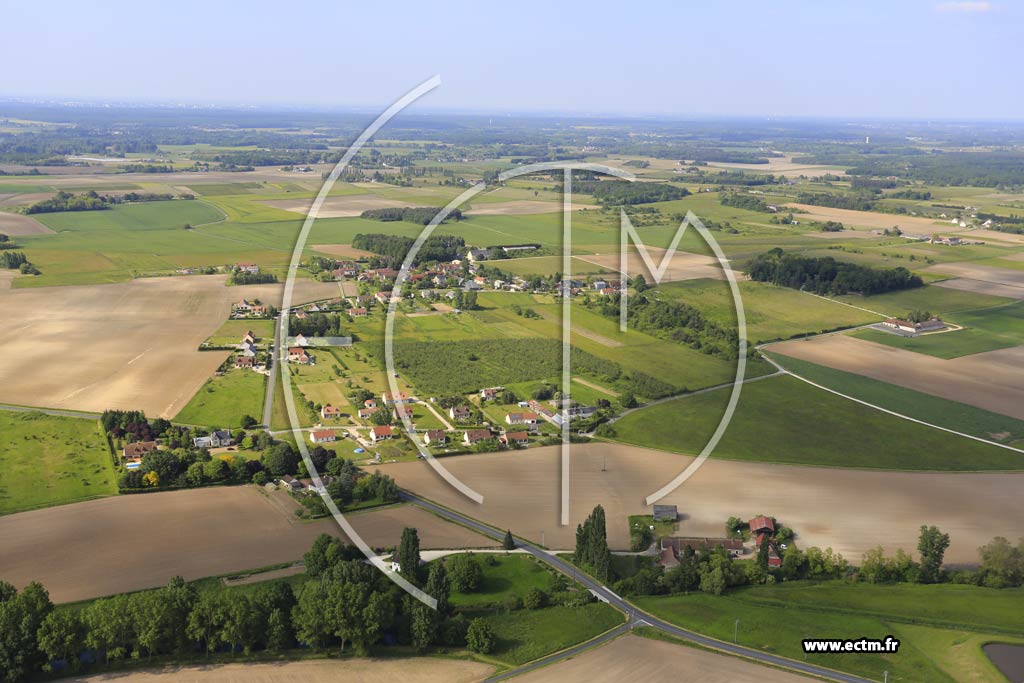 Photo arienne de Fougres-sur-Bivre (Le Mousseau)