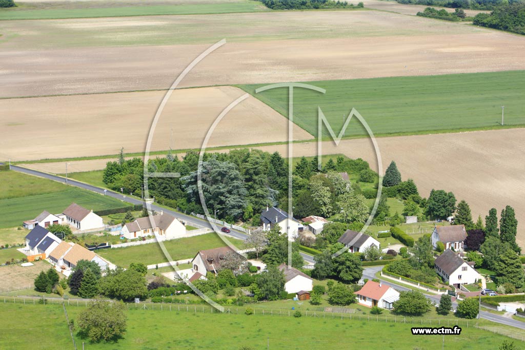 Photo arienne de Huisseau-sur-Cosson (Tonnelle)