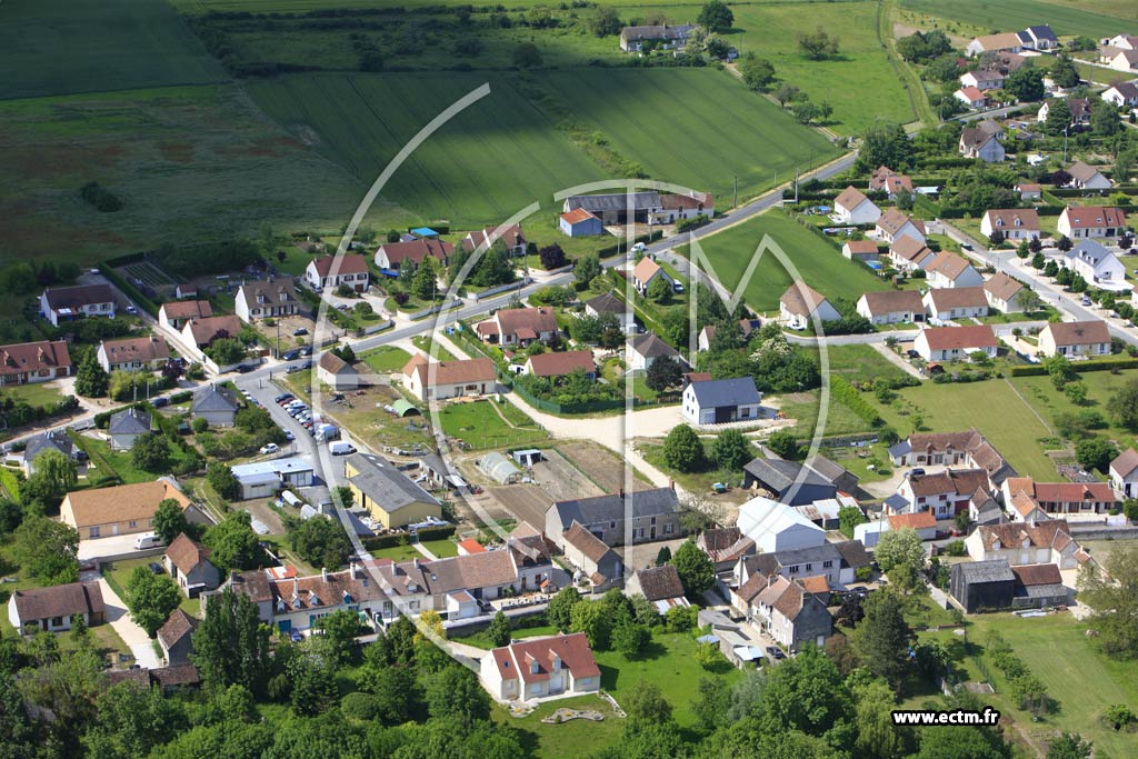 Photo arienne de Huisseau-sur-Cosson (Villeneuve)
