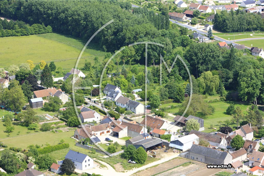 Photo arienne de Huisseau-sur-Cosson (Villeneuve)