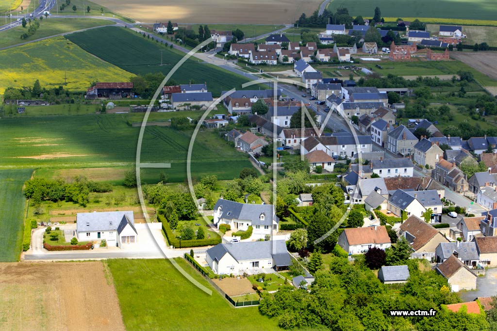 Photo arienne de La Chapelle-Vendmoise