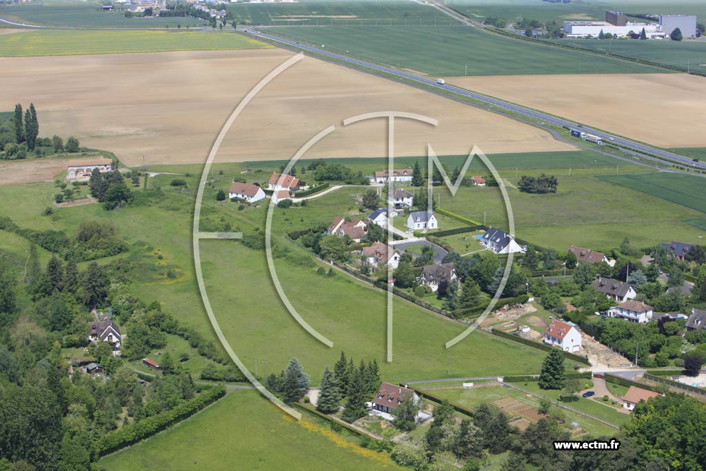 Photo arienne de La Chapelle-Vendmoise (Le Coteau de Sudon)
