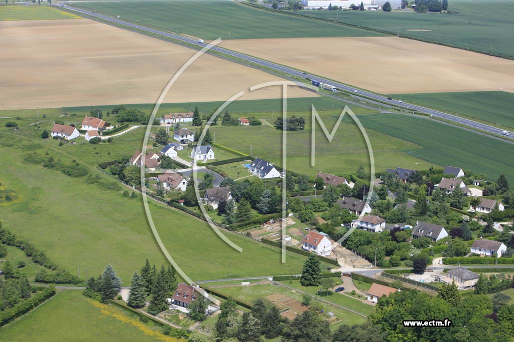 Photo arienne de La Chapelle-Vendmoise (Le Coteau de Sudon)