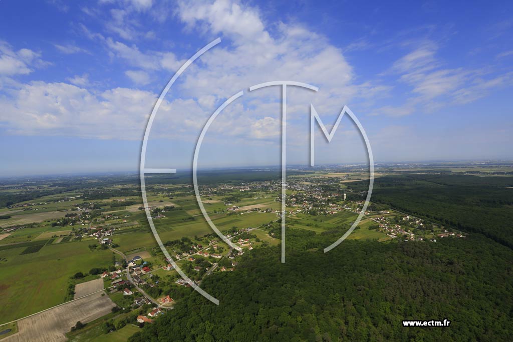 Photo arienne de Mont-Prs-Chambord