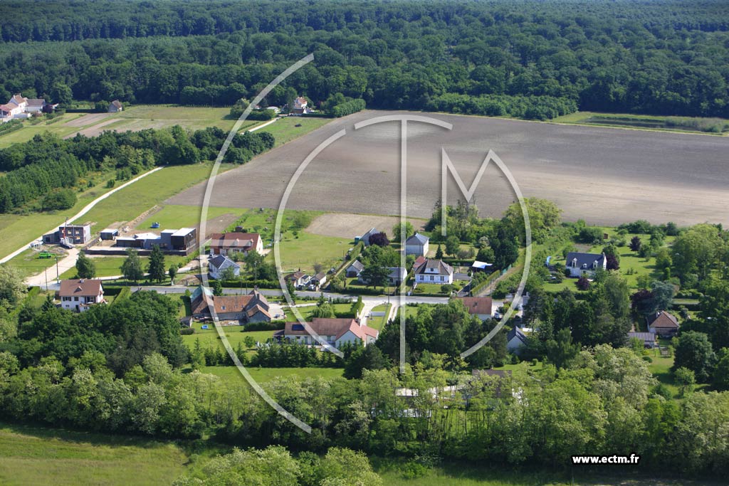 Photo arienne de Mont-Prs-Chambord (Grotteaux)