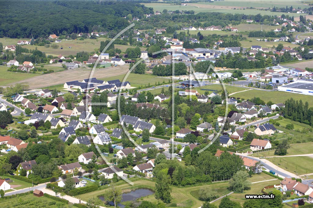Photo arienne de Mont-Prs-Chambord (Martinire)