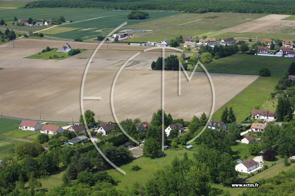 Photo arienne de Mont-Prs-Chambord (Quartier)
