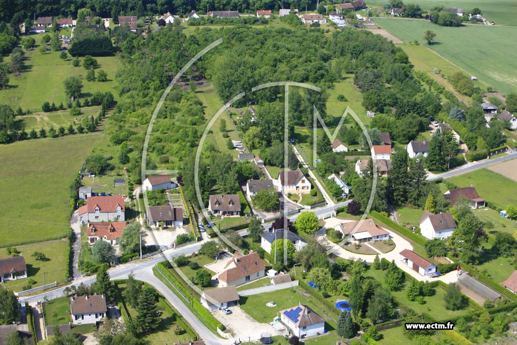 Photo arienne de Mont-Prs-Chambord (Quartier)