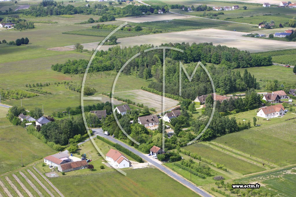 Photo arienne de Mont-Prs-Chambord (Richardire)