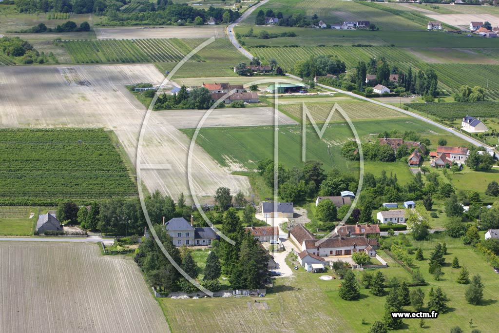 Photo arienne de Mont-Prs-Chambord (Richardire)