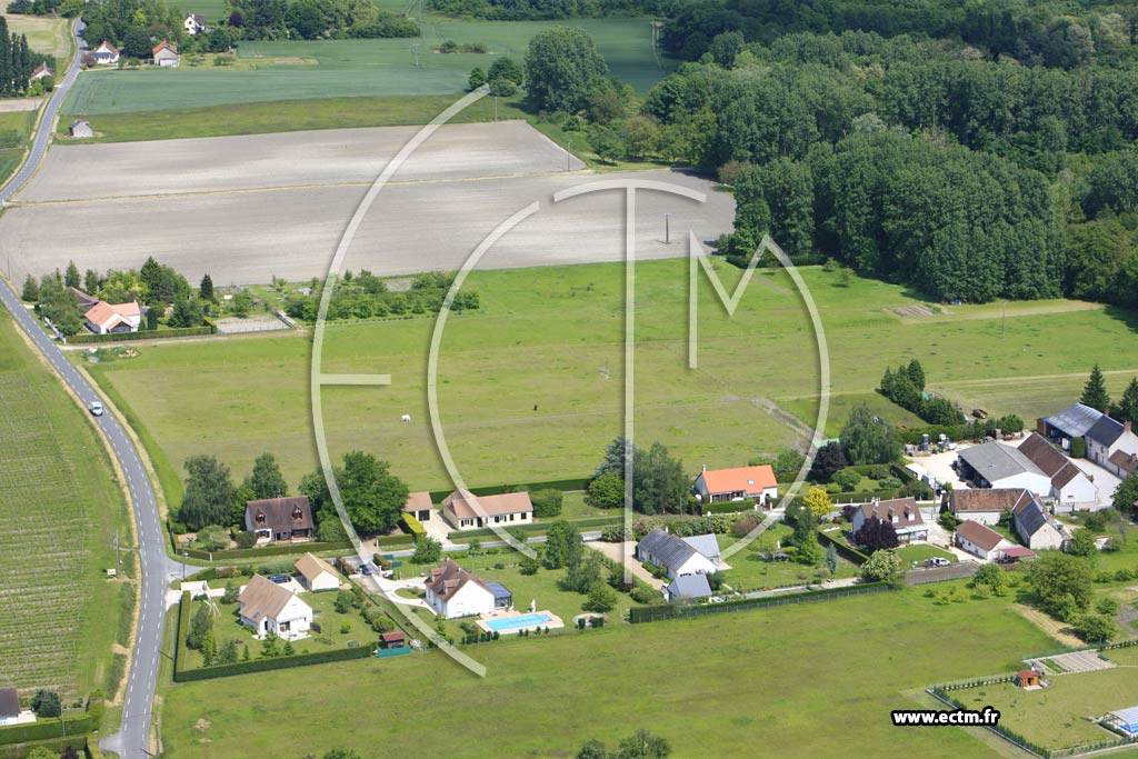 Photo arienne de Mont-Prs-Chambord (Villesavin)