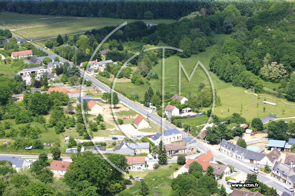 Photo arienne de Monthou-sur-Bivre