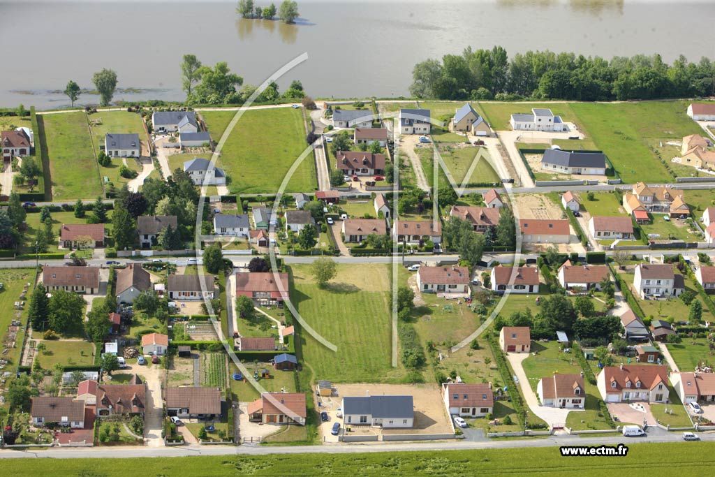 Photo arienne de Muides-sur-Loire (Croix)