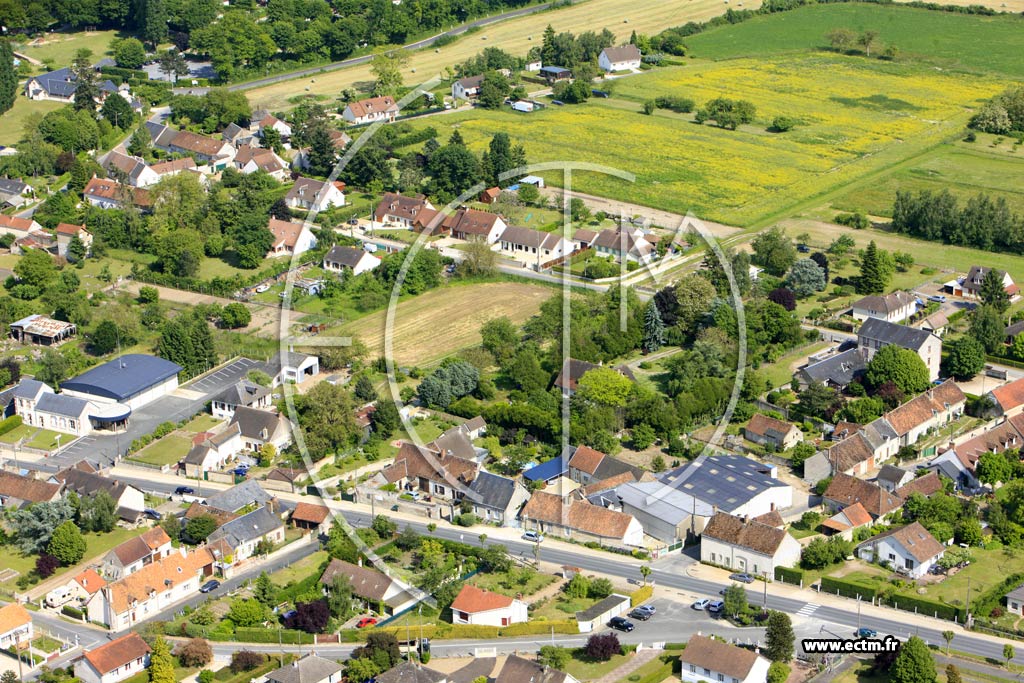Photo arienne de Muides-sur-Loire (Nationale)